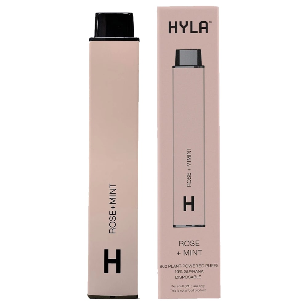 Hyla Disposable Vape Device 800 Puffs - ROSE + MINT