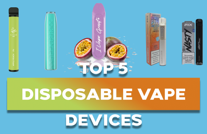 Top 5 Disposable Vape Devices