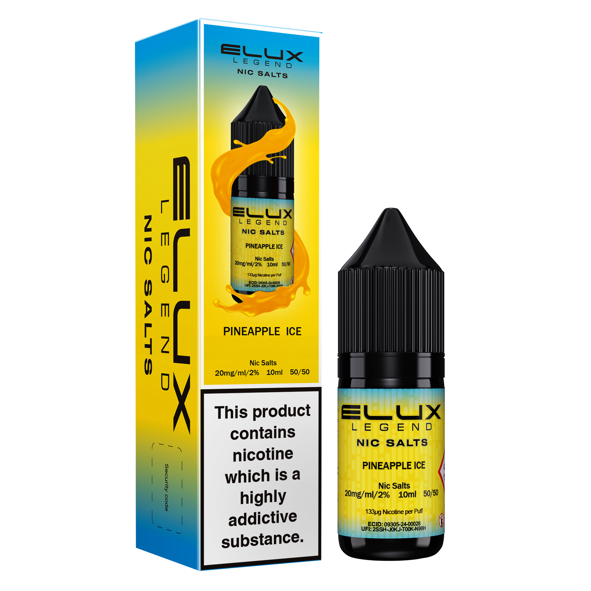 Elux Legend Salts Pineapple Ice 10ml Nic Salt