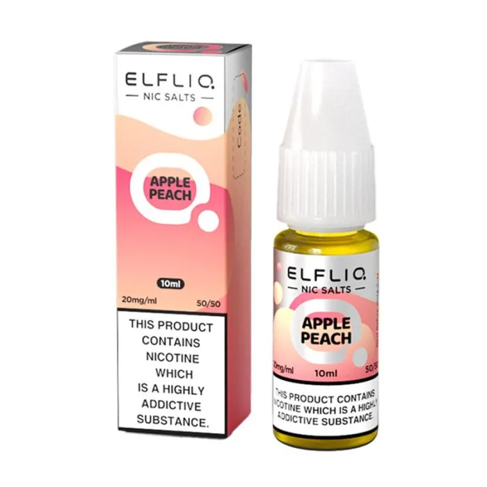 Elf Bar Elfliq Apple Peach 10ml Nic Salt