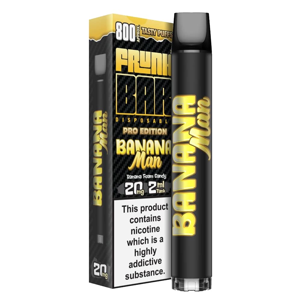 Frunk Bar Pro Disposable Vape Device 20mg - Banana Man