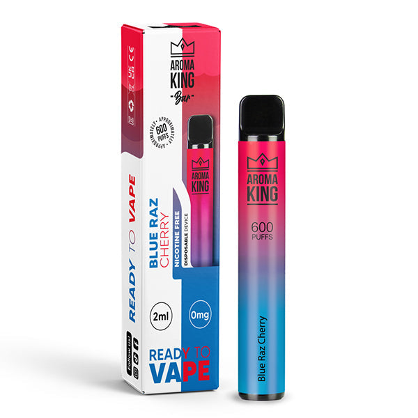 Aroma King Disposable Vape Device - Blue Raz Cherry - 0mg