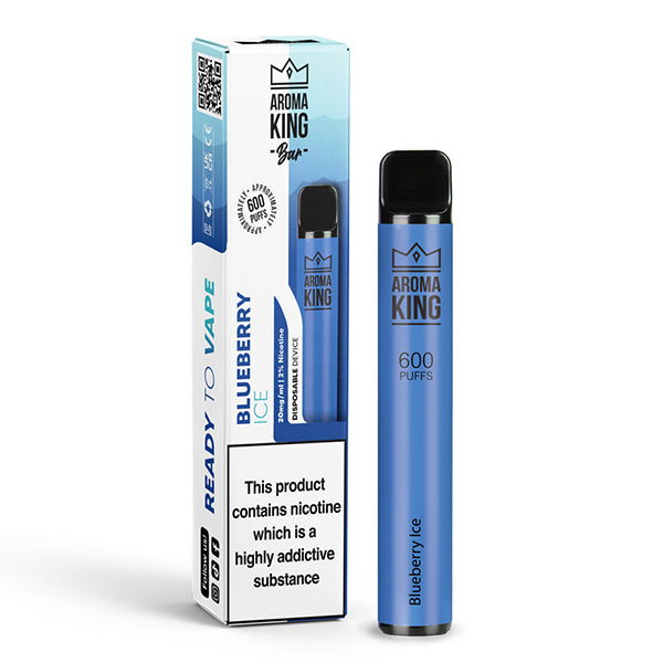 Aroma King Disposable Vape Device - Blueberry Ice - 20mg