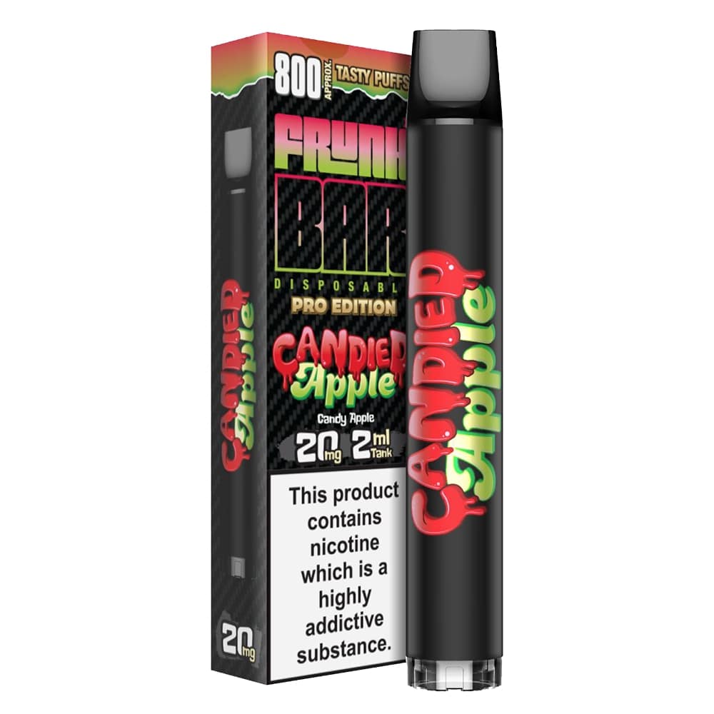 Frunk Bar Pro Disposable Vape Device 20mg - Candied Apple