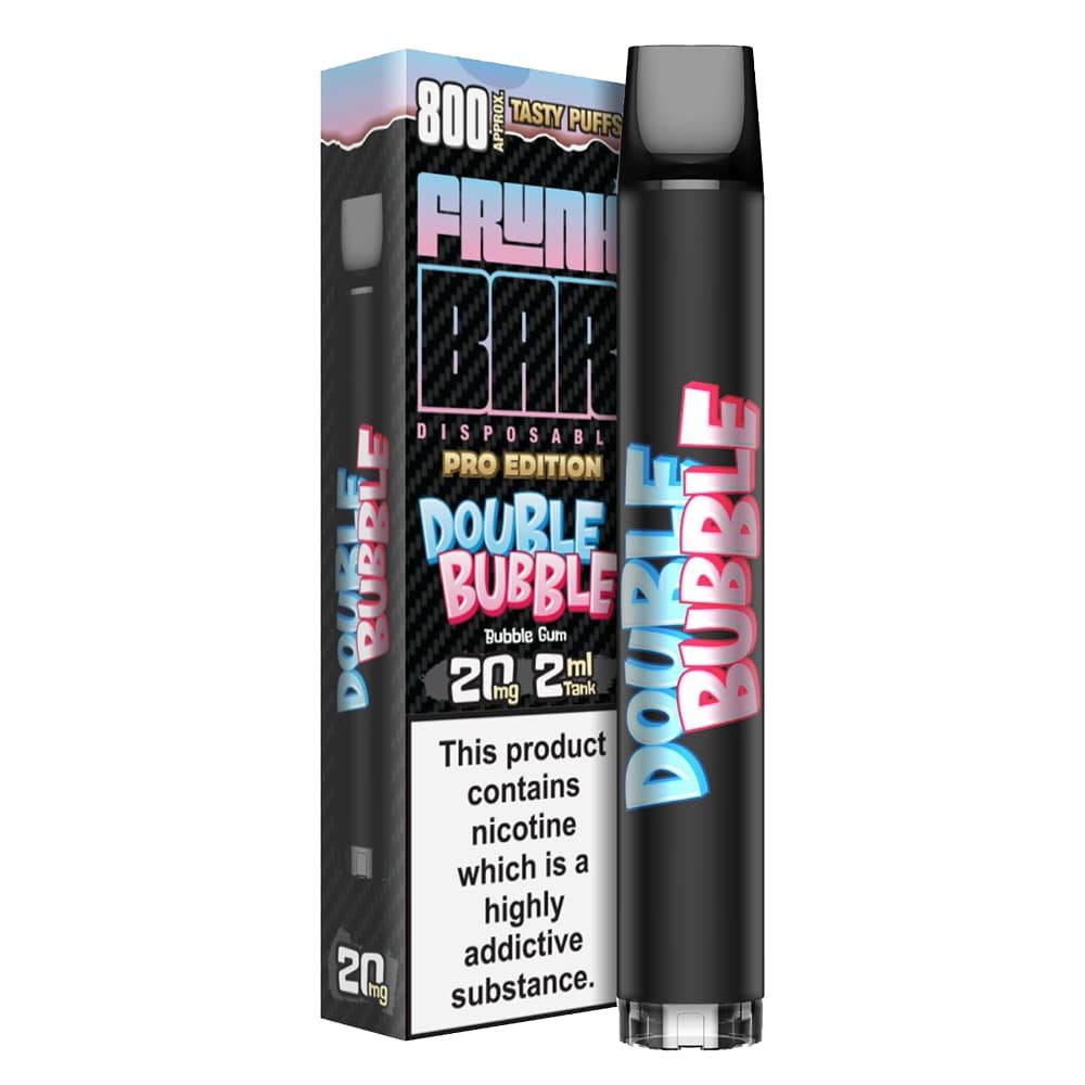 Frunk Bar Pro Disposable Vape Device 20mg - Double Bubble