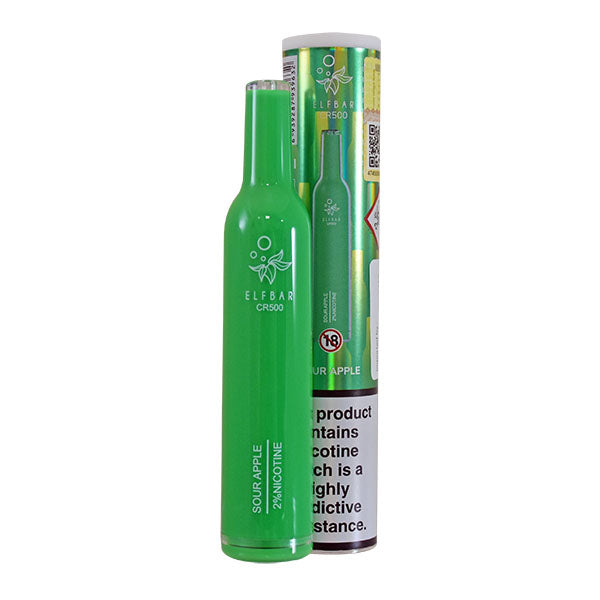 Elf Bar CR500 Disposable Vape - Sour Apple
