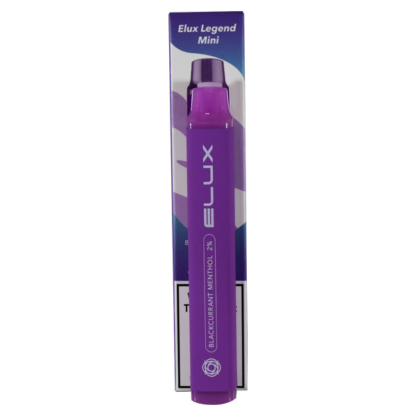 Elux Legend Mini Disposable Vape Device - Blackcurrant Menthol