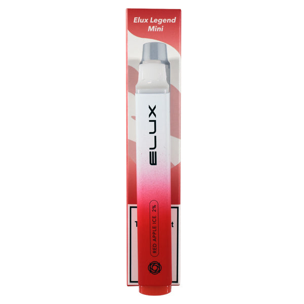Elux Legend Mini Disposable Vape Device - Red Apple Ice