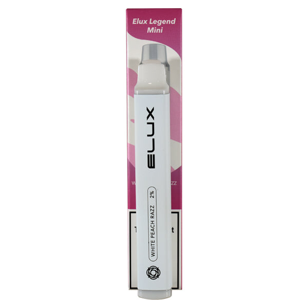 Elux Legend Mini Disposable Vape Device - White Peach Razz
