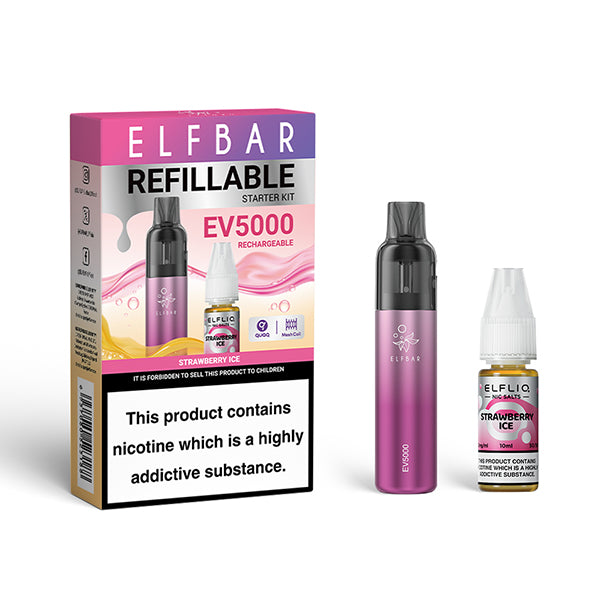 Elf Bar EV5000 Refillable Disposable Kit