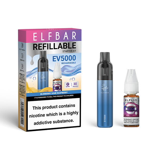 Elf Bar EV5000 Refillable Disposable Kit