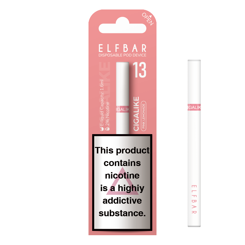 Elf Bar Cigalike Disposable Vape Device - Pink Lemonade