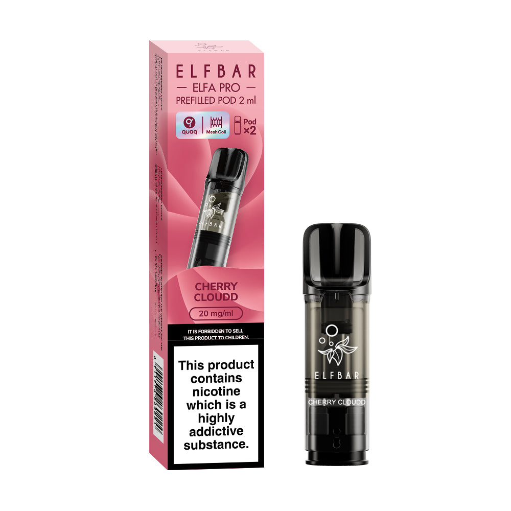 Elf Bar Elfa Pro Prefilled Pods 2pcs - Cherry Cloudd