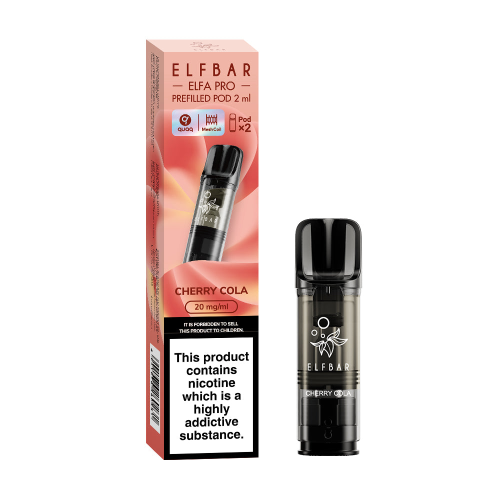 Elf Bar Elfa Pro Prefilled Pods 2pcs - Cherry Cola