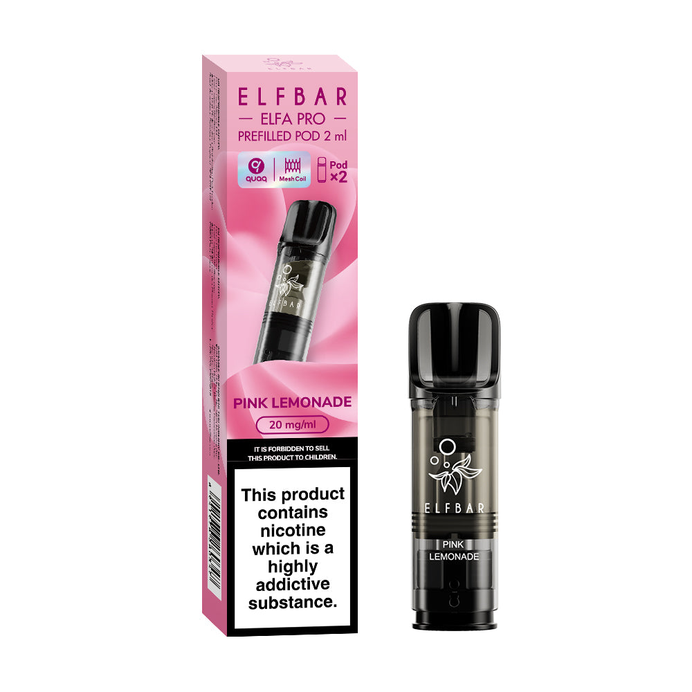 Elf Bar Elfa Pro Prefilled Pods 2pcs - Pink Lemonade