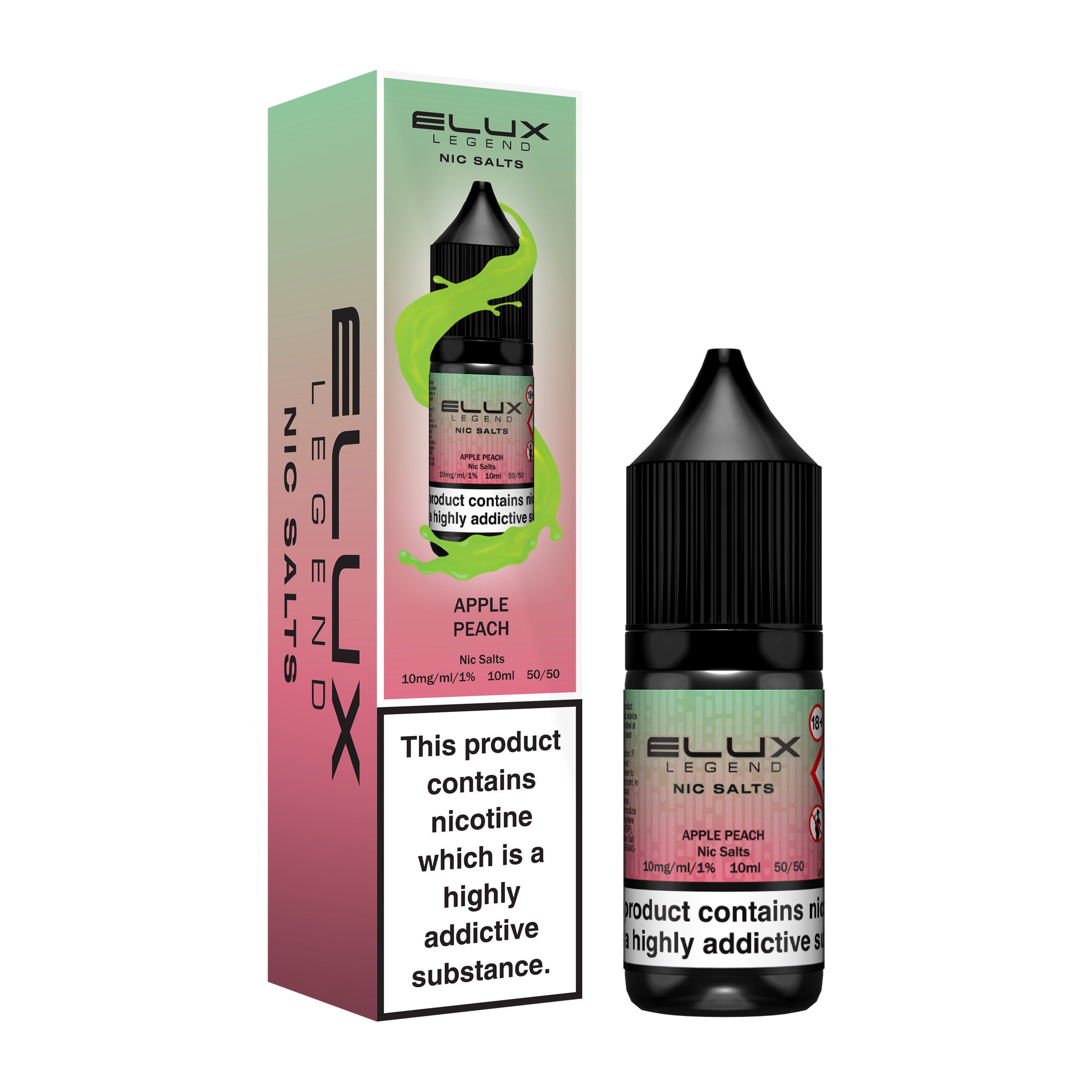 ELUX Legend Salts Apple Peach 10ml Nic Salt