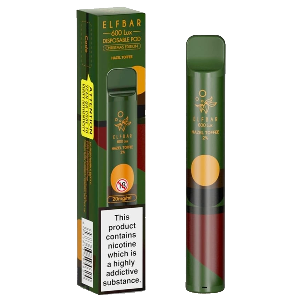 Elf Bar 600 Disposable Vape Christmas Edition - Honey Apple