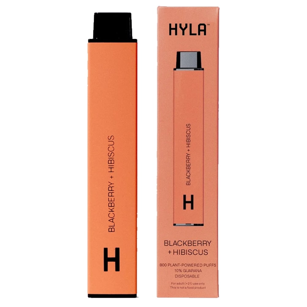 Hyla Disposable Vape Device 800 Puffs - BLACKBERRY + HIBISCUS