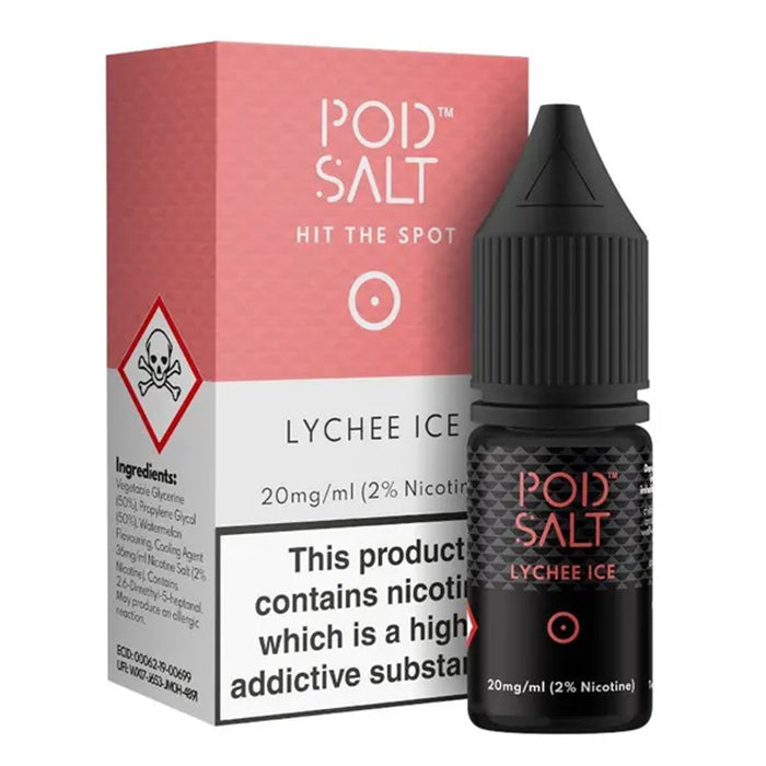 Pod Salt Lychee Ice 10ml E-Liquid