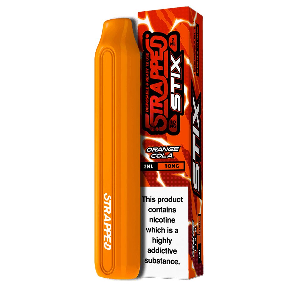 Strapped Stix Disposable Vape Device - Orange Cola
