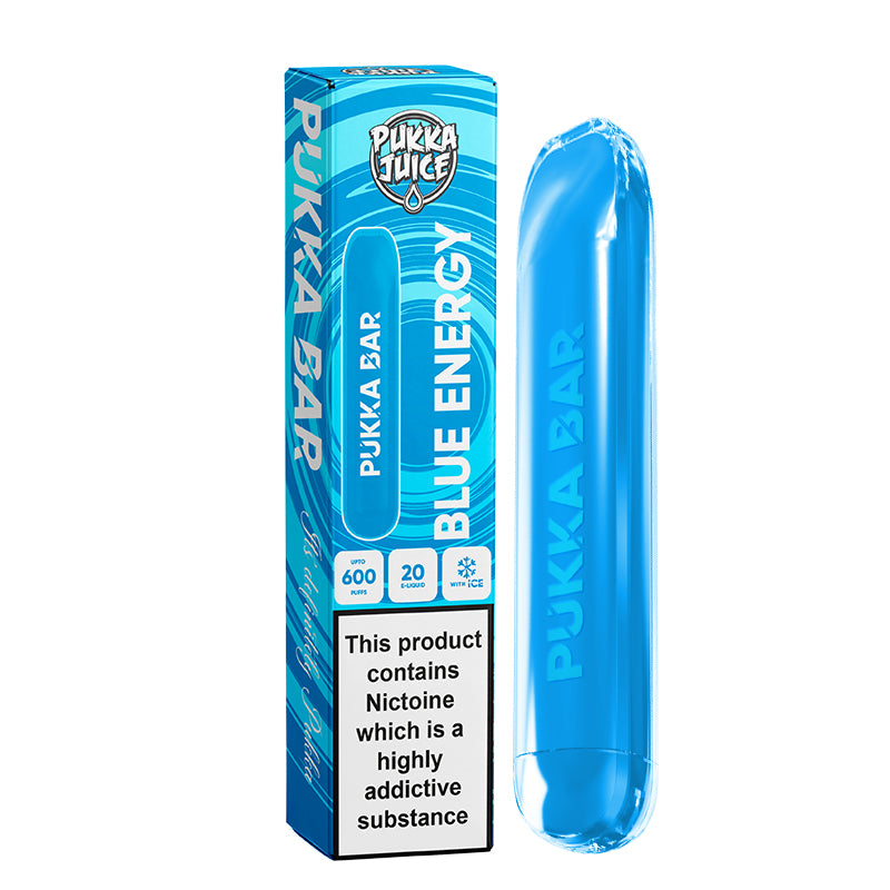 Pukka Bar Disposable Vape Device - Blue Energy