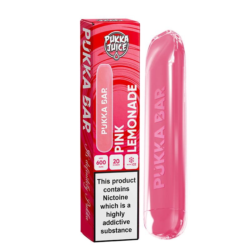 Pukka Bar Disposable Vape Device - Pink Lemonade