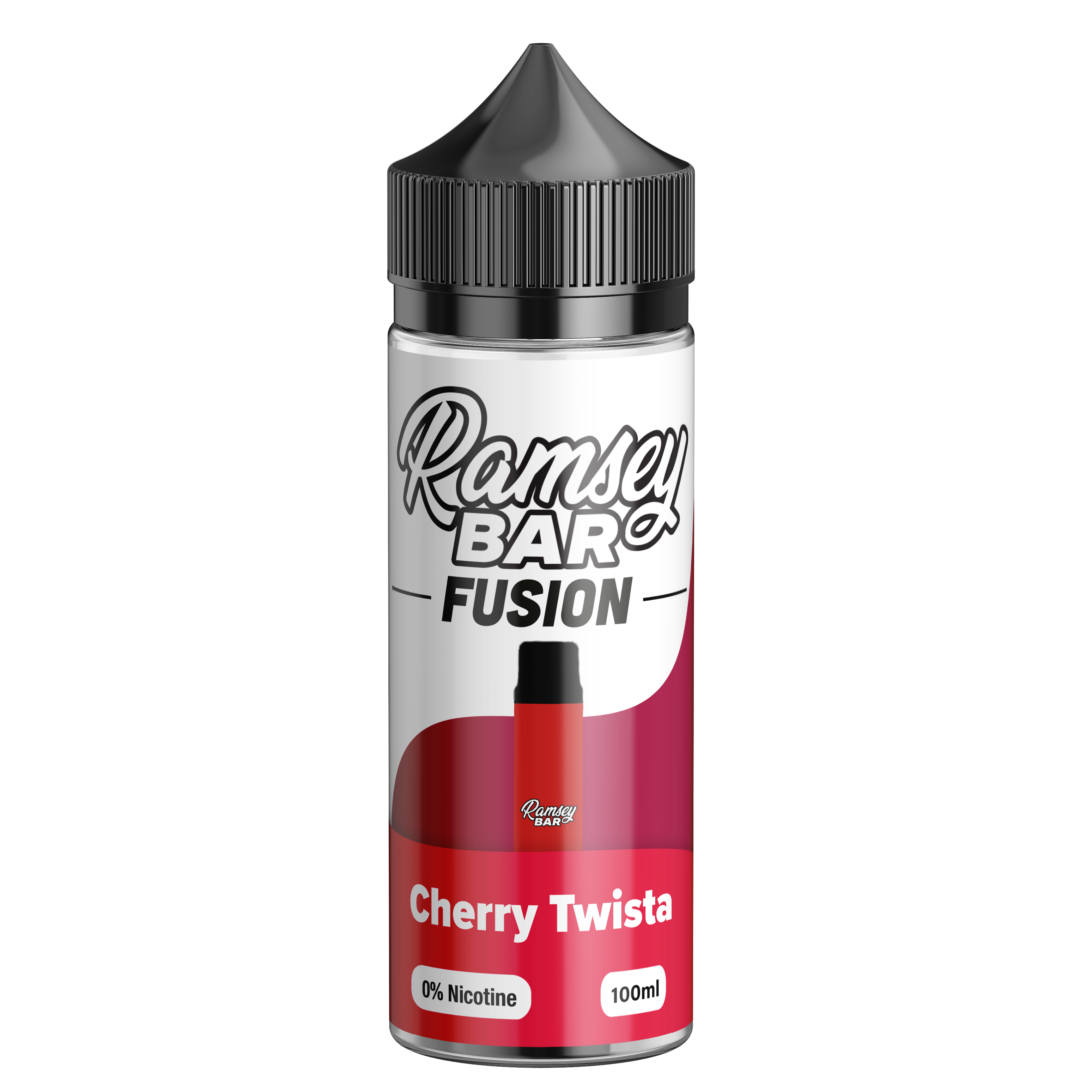 Ramsey Bar Fusion 0mg Short Fill E-Liquid - Strawberry Ice Cream - 50ml