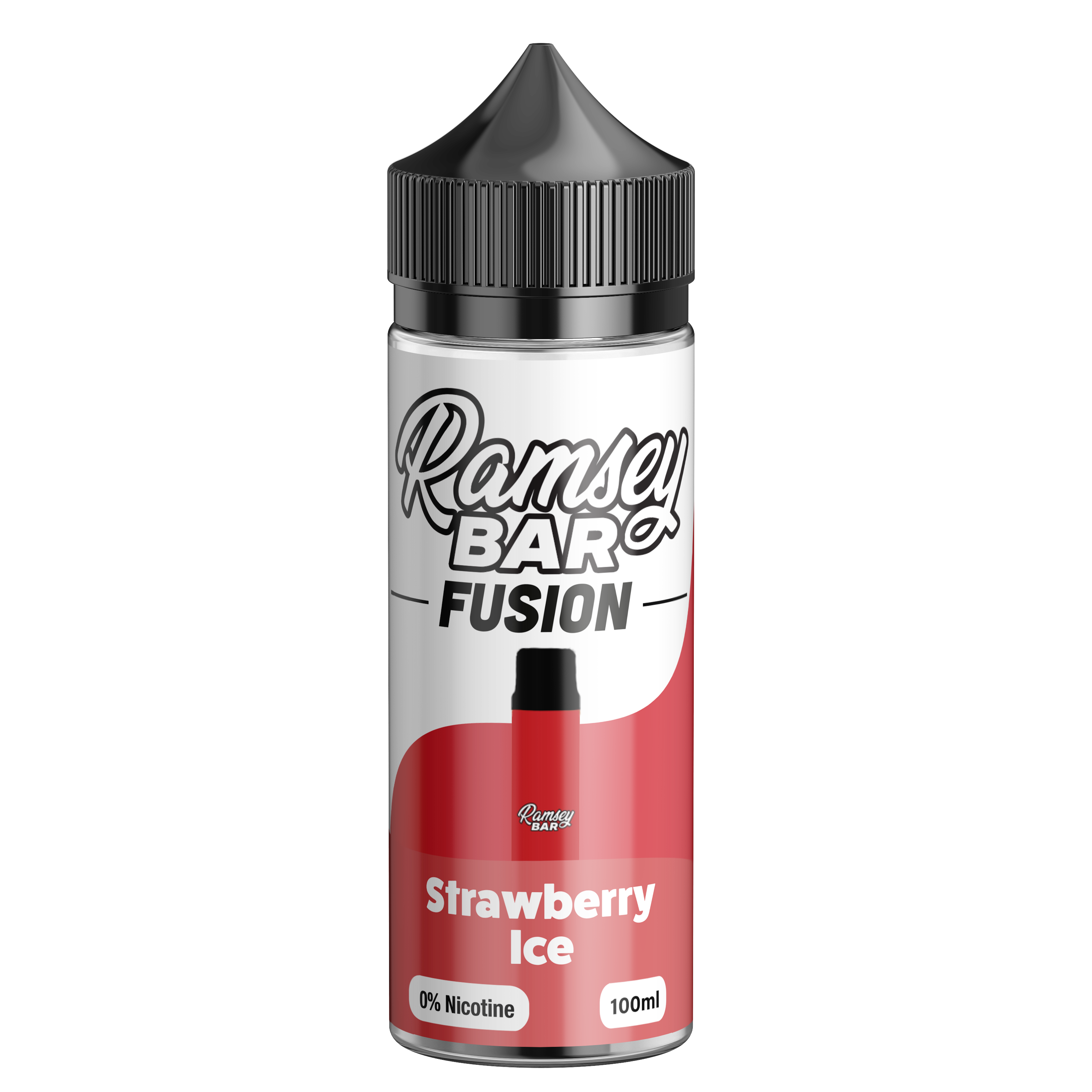 Strawberry Ice E-Liquid by Ramsey E-Liquids - Short Fills UK