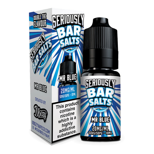 Doozy Vape Seriously Bar Salts Mr Blue 10ml Nic Salt