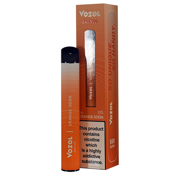 Vozol Bar 500 Disposable Vape - Orange Soda
