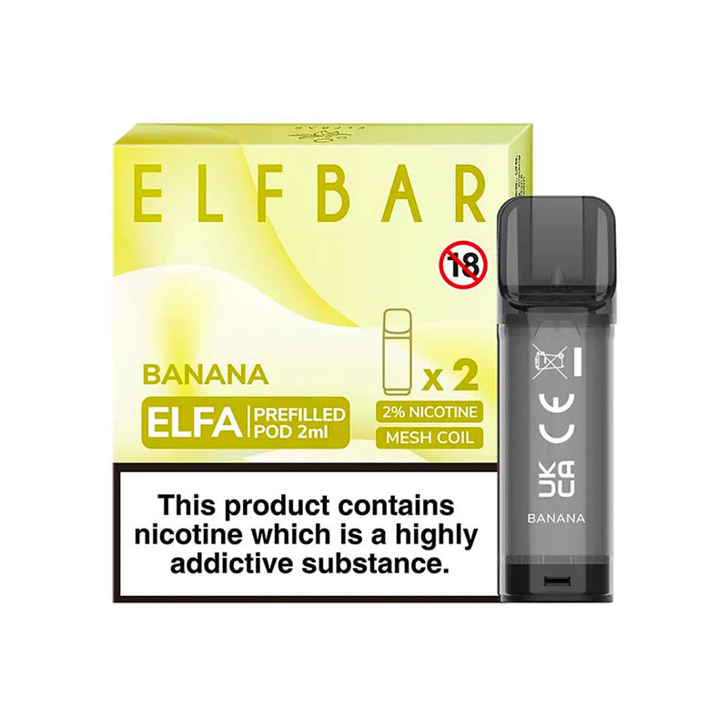 Elf Bar Elfa Prefilled Pods 2pcs - Banana