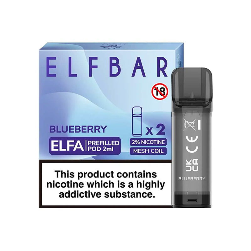 Elf Bar Elfa Prefilled Pods 2pcs - Blueberry
