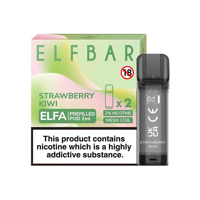 Elf Bar Elfa Prefilled Pods 2pcs - Strawberry Kiwi