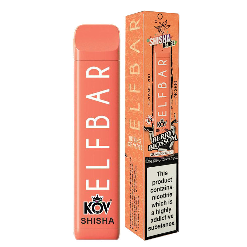 Elf Bar NC600 Shisha Disposable - Berry Blossom