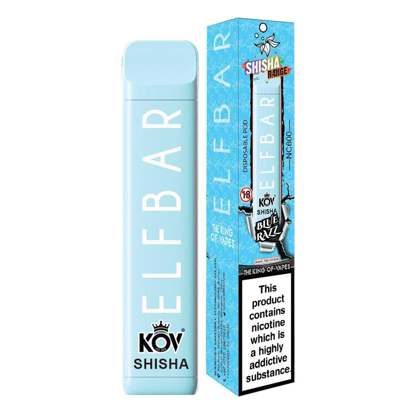 Elf Bar NC600 Shisha Disposable - Blue Razz