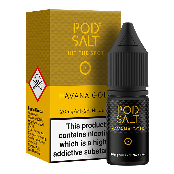 Pod Salt Havana Gold 10ml E-Liquid
