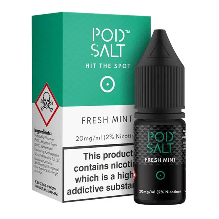 Pod Salt Fresh Mint 10ml Nic Salt