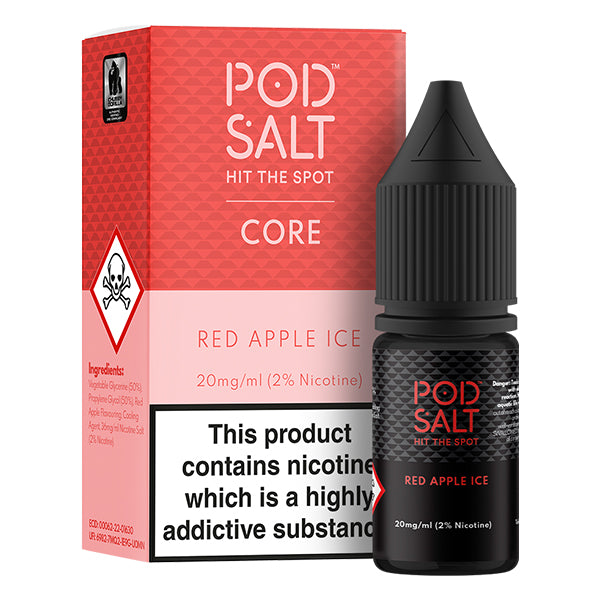 Pod Salt Red Apple Ice 10ml E-Liquid
