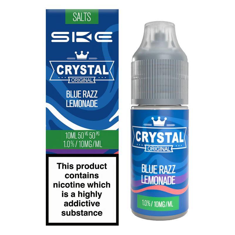 SKE Crystal Original Blue Razz Lemonade 10ml Nic Salt