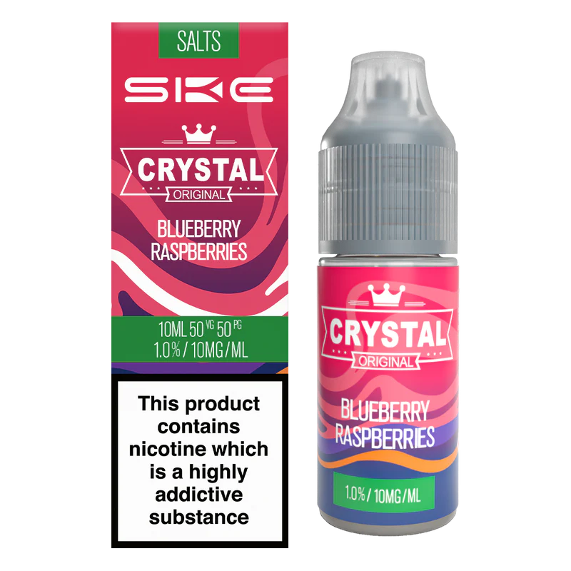 SKE Crystal Original Blueberry Raspberries 10ml Nic Salt