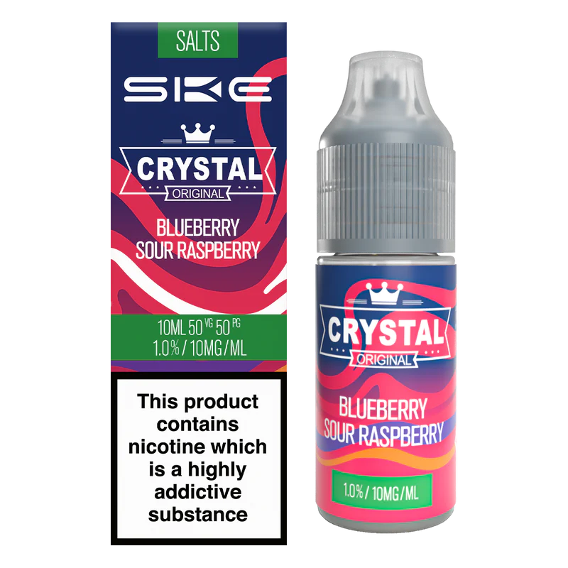 SKE Crystal Original Blueberry Sour Raspberry 10ml Nic Salt