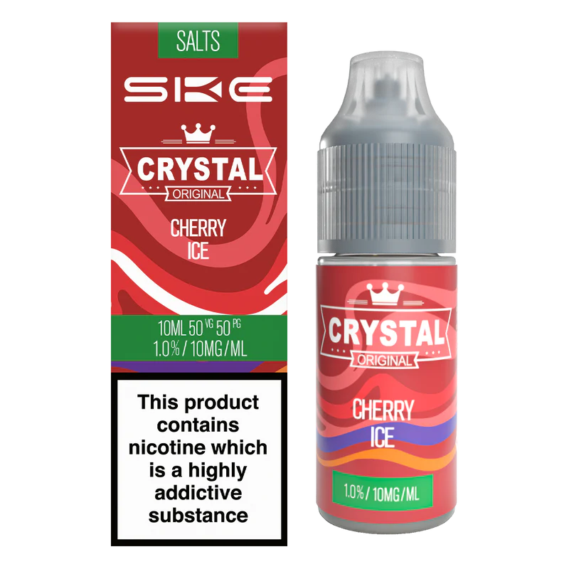 SKE Crystal Original Cherry Ice 10ml Nic Salt