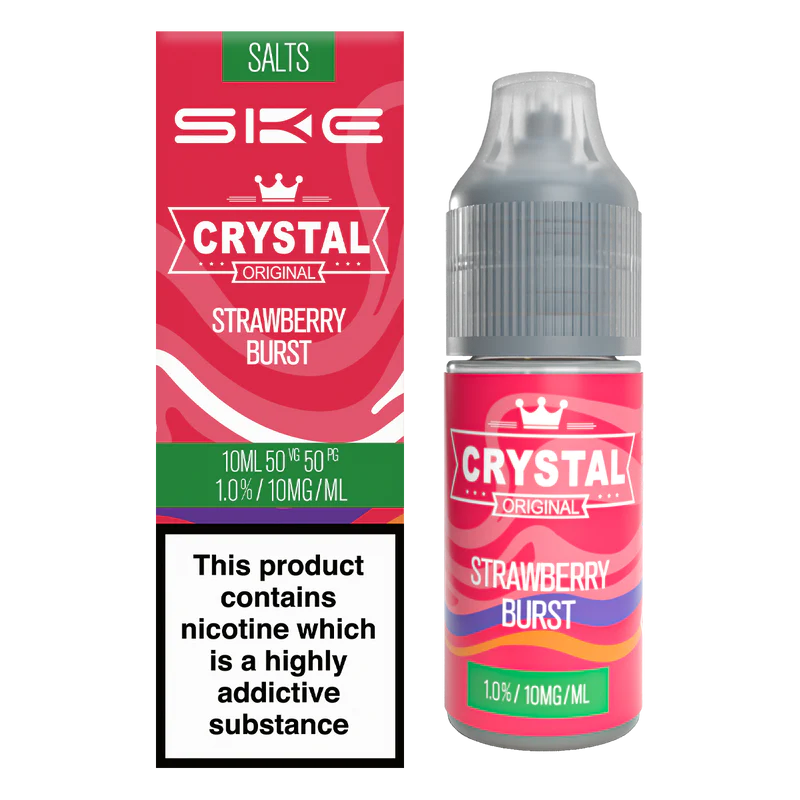 SKE Crystal Original Strawberry Burst 10ml Nic Salt